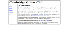 Desktop Screenshot of cambridgeguitarclub.awardspace.co.uk