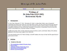 Tablet Screenshot of drjohnpalo.awardspace.info