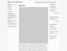 Tablet Screenshot of davidtynan.awardspace.co.uk