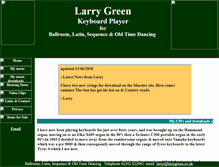 Tablet Screenshot of larrygreen.awardspace.co.uk