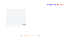 Tablet Screenshot of gabrielsfoods.awardspace.co.uk