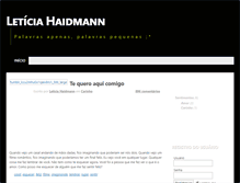 Tablet Screenshot of leticiahaidmann.awardspace.info