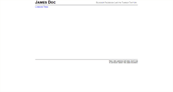 Desktop Screenshot of jamesdoc.awardspace.co.uk