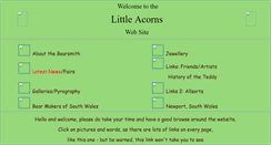 Desktop Screenshot of littleacorns.awardspace.co.uk