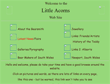 Tablet Screenshot of littleacorns.awardspace.co.uk